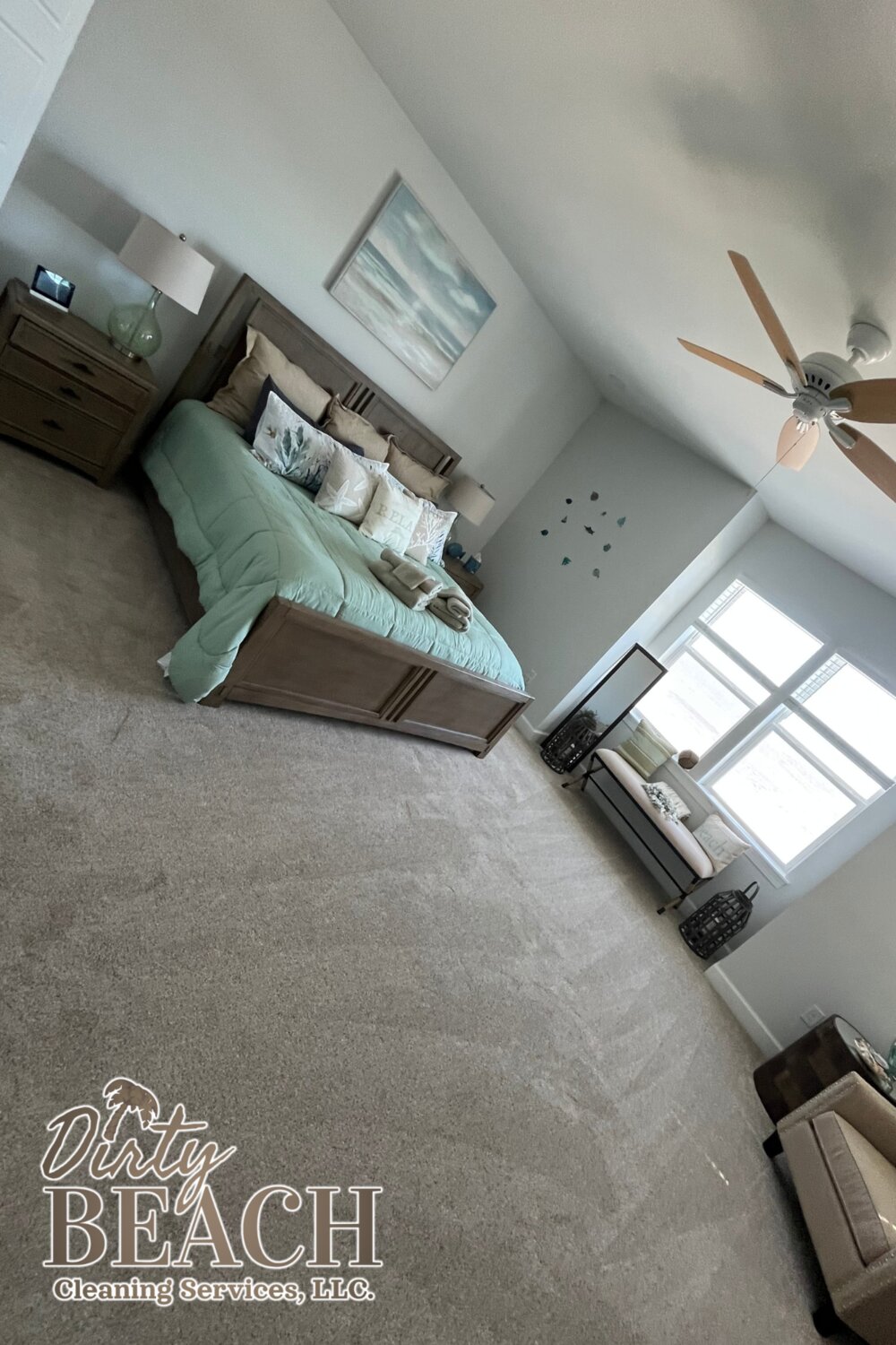 Room 3 cleaned by Dirty Beach Cleaning